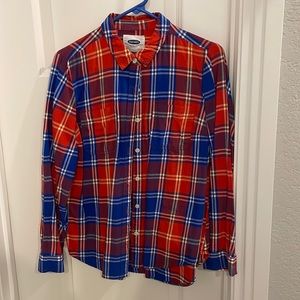Old Navy classic flannel. M.